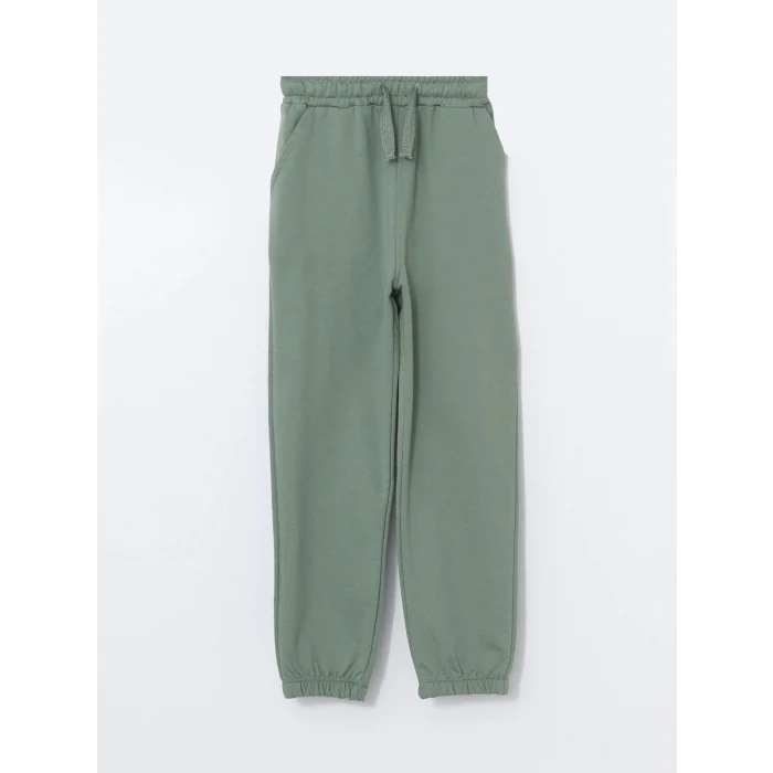 LCW Kids YEŞİL Beli Lastikli Erkek Çocuk Jogger Eşofman Alt 2li