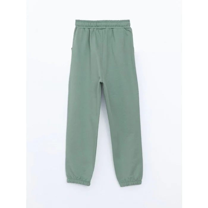 LCW Kids YEŞİL Beli Lastikli Erkek Çocuk Jogger Eşofman Alt 2li