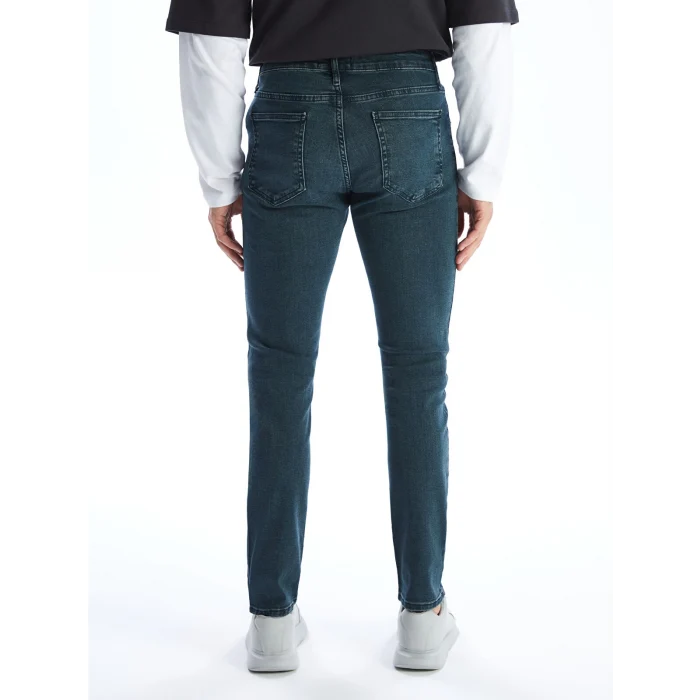 LCW Jeans YEŞİL 750 Slim Fit Erkek Jean Pantolon