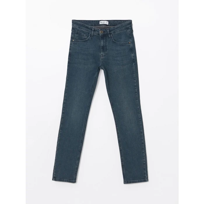 LCW Jeans YEŞİL 750 Slim Fit Erkek Jean Pantolon