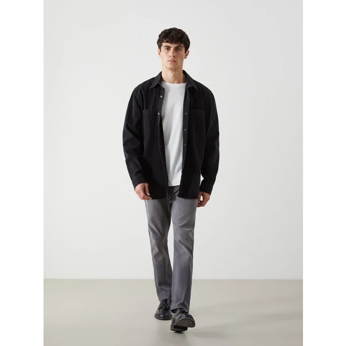 LCW Jeans GRİ 750 Slim Fit Erkek Jean Pantolon