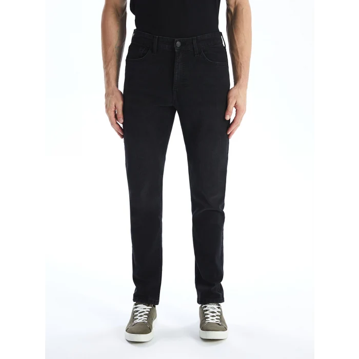 LCW Jeans SİYAH 750 Slim Fit Erkek Jean Pantolon
