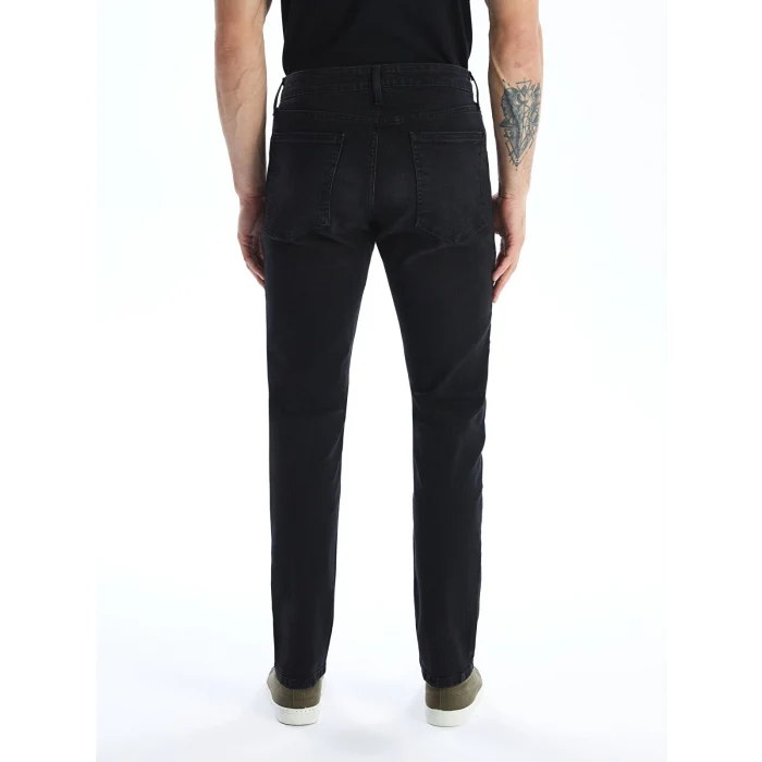 LCW Jeans SİYAH 750 Slim Fit Erkek Jean Pantolon