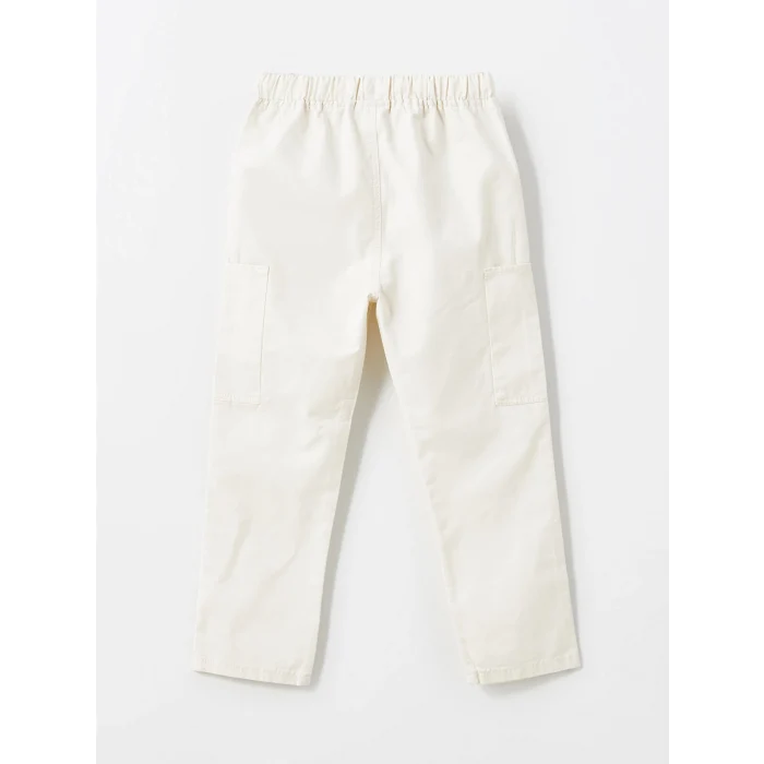 LCW Kids BEJ Beli Lastikli Erkek Çocuk Jogger Pantolon