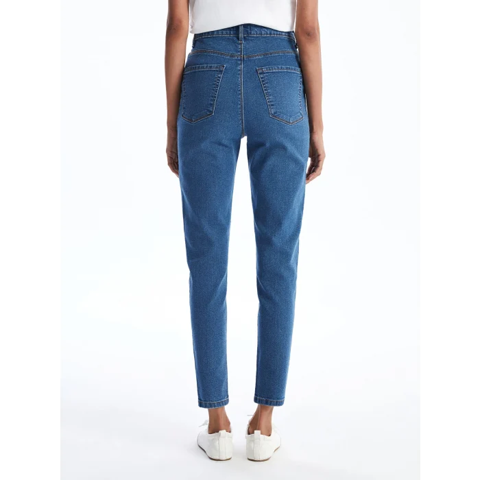 LCWAIKIKI Classic İNDİGO Slim Fit Kadın Jean Pantolon