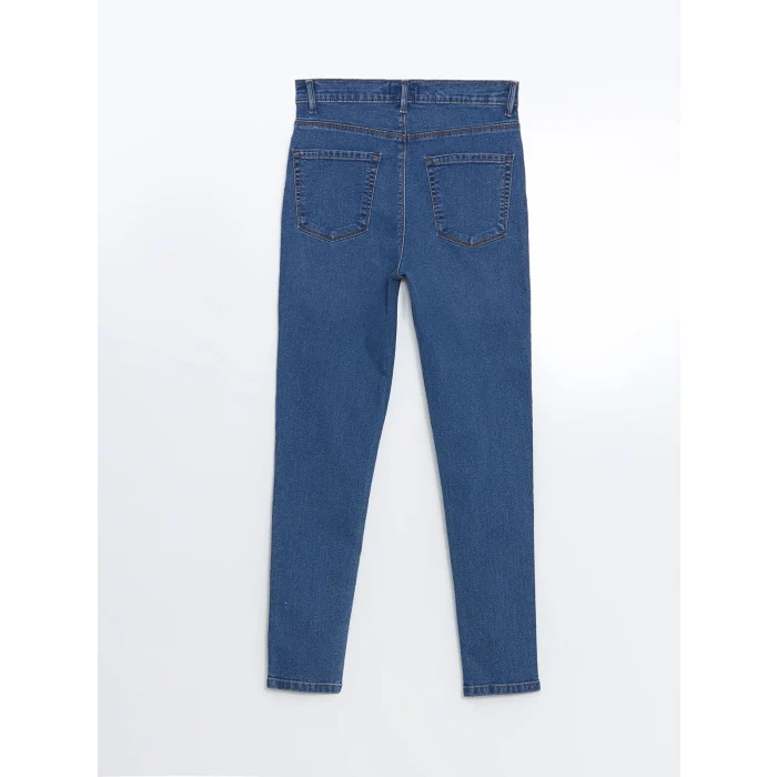 LCWAIKIKI Classic İNDİGO Slim Fit Kadın Jean Pantolon