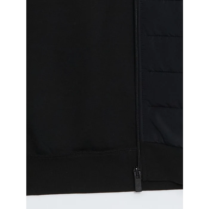 LCWAIKIKI Basic SİYAH Standart Kalıp Dik Yaka Erkek Mont