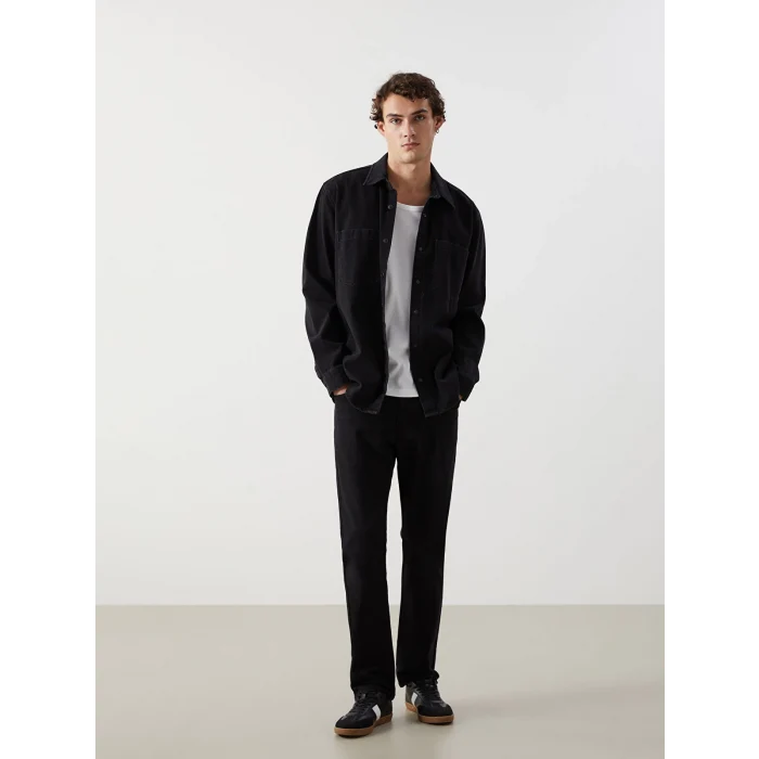 LCW Jeans SİYAH 779 Regular Fit Erkek Jean Pantolon