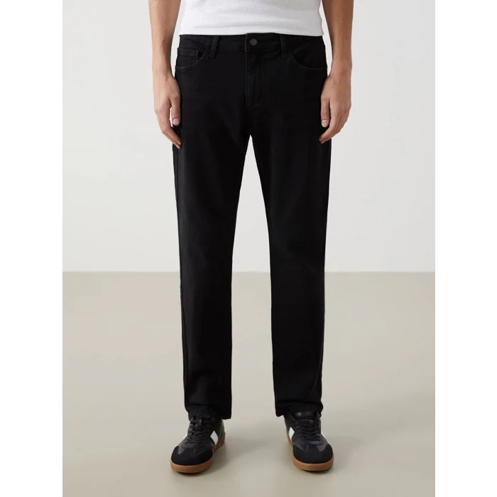 LCW Jeans SİYAH 779 Regular Fit Erkek Jean Pantolon