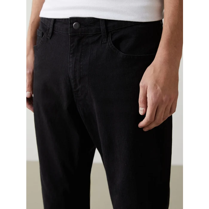 LCW Jeans SİYAH 779 Regular Fit Erkek Jean Pantolon