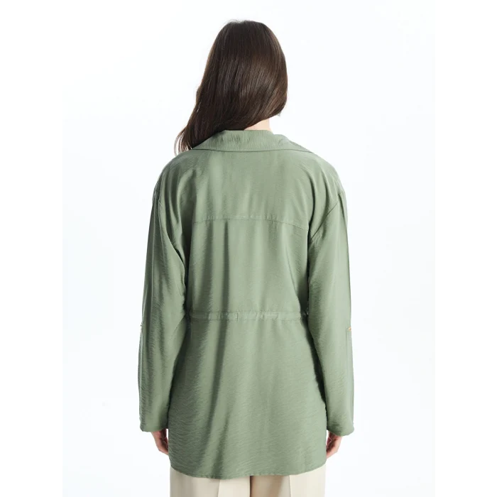 LCW Grace HAKİ Kadın Gömlek Ceket