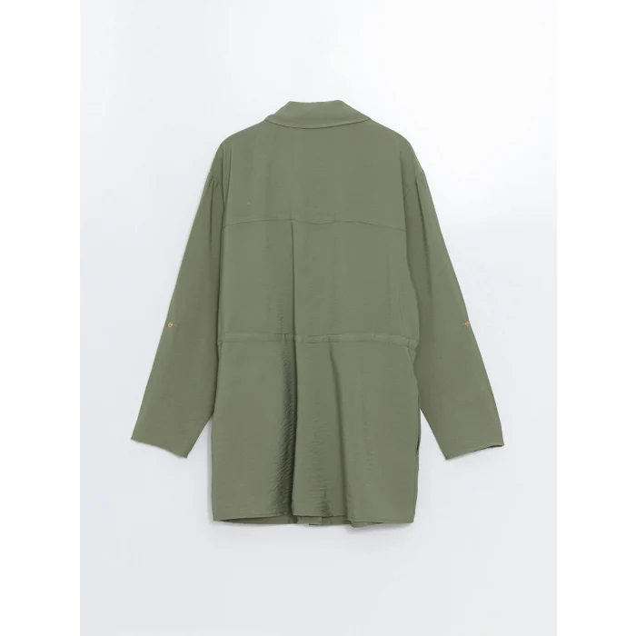 LCW Grace HAKİ Kadın Gömlek Ceket