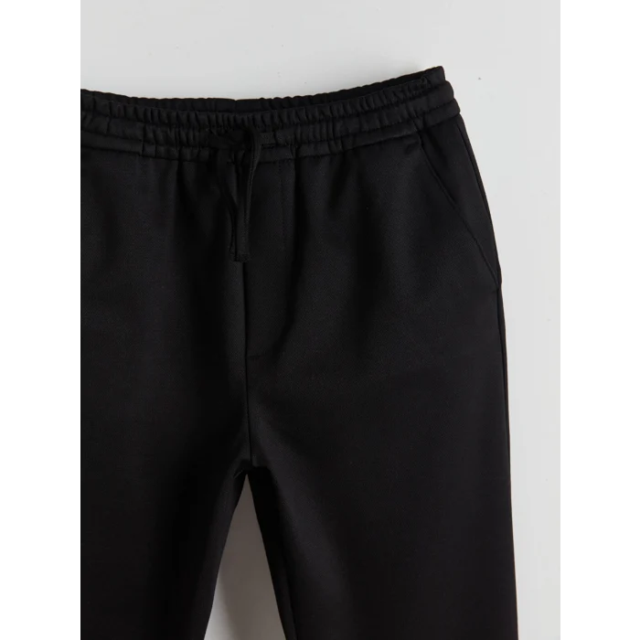 LCW Vision SİYAH Beli Lastikli Erkek Çocuk Pantolon