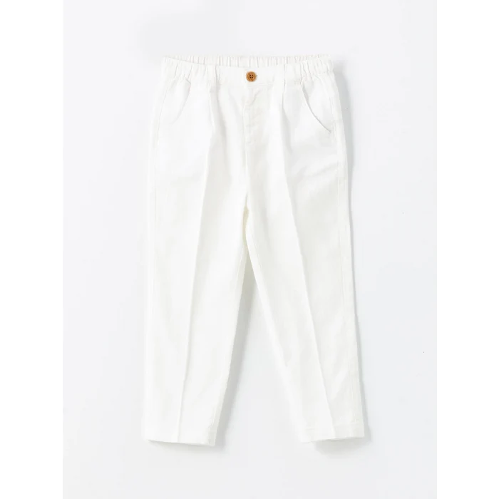 LCW Kids PEMBE Basic Erkek Çocuk Gömlek ve Pantolon 2li