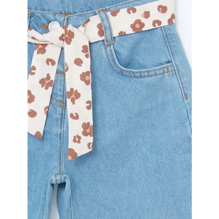 LCW Kids MAVİ Basic Kız Çocuk Jean Pantolon