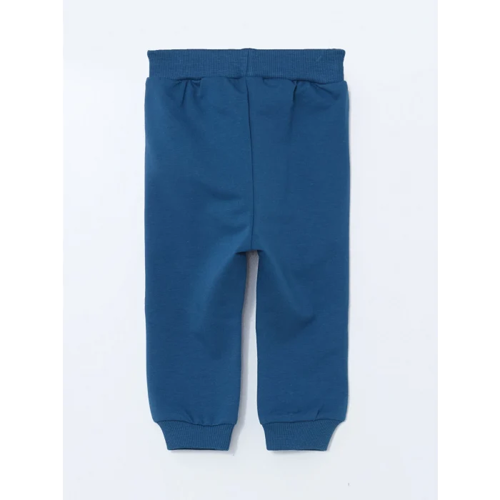 LCW baby EKRU Bisiklet Yaka Baskılı Erkek Bebek Sweatshirt ve Eşofman Alt 2li