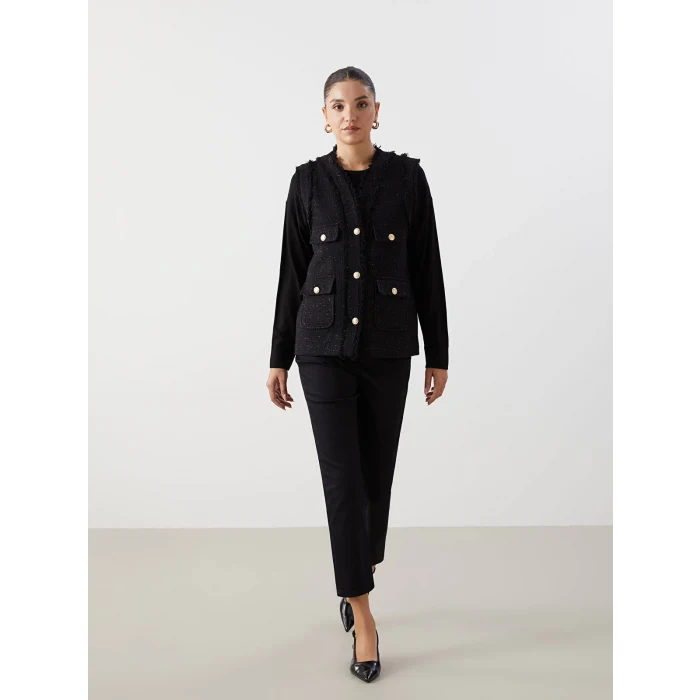 LCWAIKIKI Classic SİYAH Straight Fit Kadın Jean Pantolon