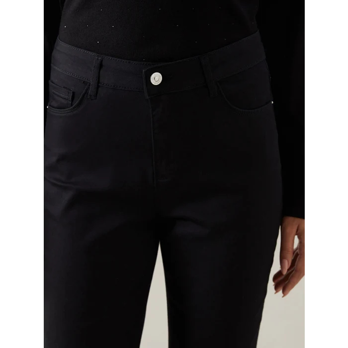 LCWAIKIKI Classic SİYAH Straight Fit Kadın Jean Pantolon