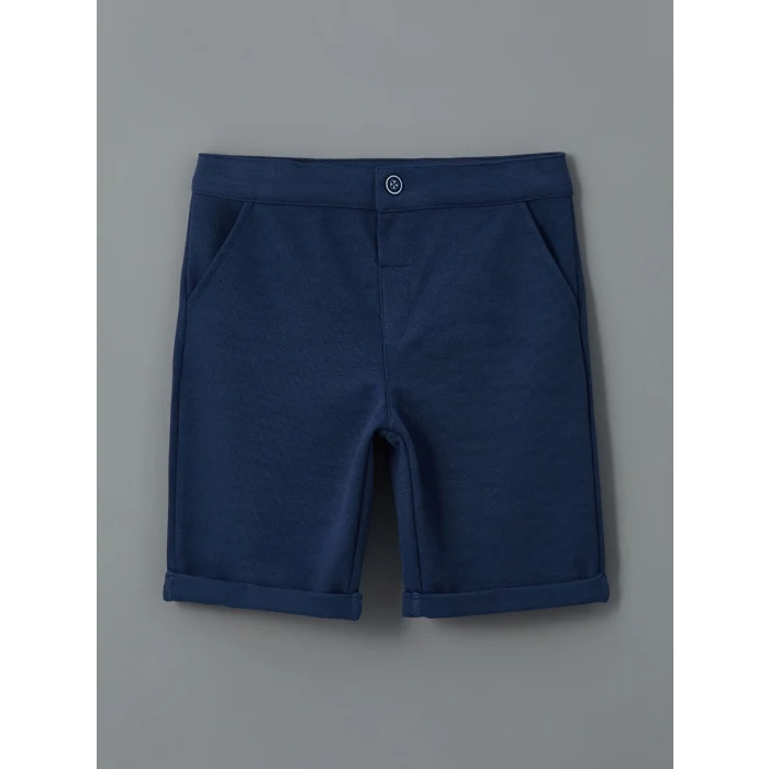 LCW Kids EKRU Çizgili Erkek Çocuk Tişört ve Pantolon 2li