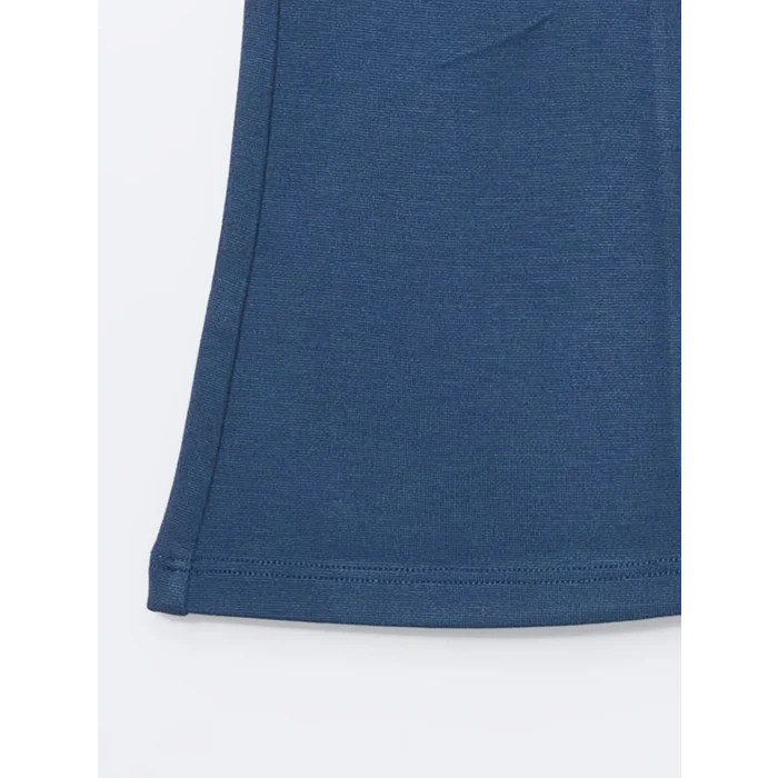 LCW Kids BEJ Bisiklet Yaka Çiçekli Kız Çocuk Sweatshirt ve Tayt Pantolon 2li