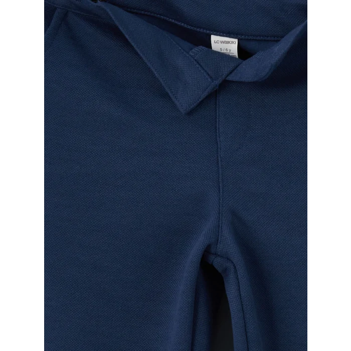 LCW Kids EKRU Çizgili Erkek Çocuk Tişört ve Pantolon 2li