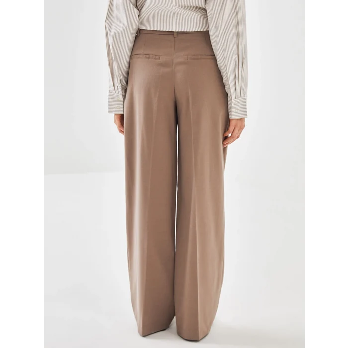 LCW Vision BEJ Loose Fit Kadın Pantolon