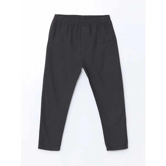 LCW Kids BEJ Resort Yaka Çizgili Erkek Çocuk Gömlek ve Pantolon 2li