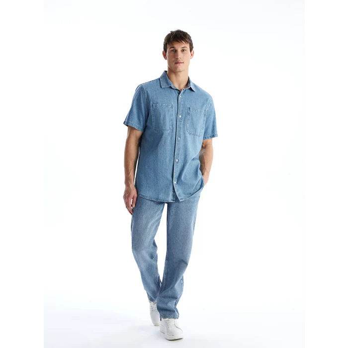 LCW Jeans İNDİGO Baggy Fit Erkek Jean Pantolon