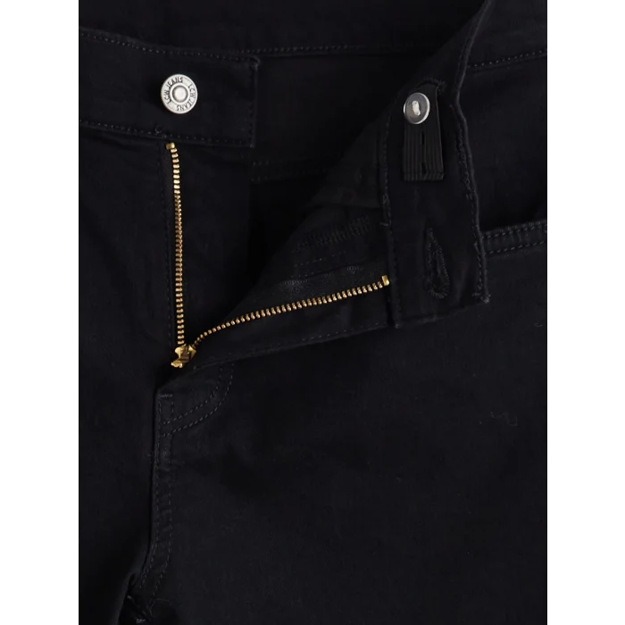 LCW Kids SİYAH Beli Ayarlanabilir Lastikli Erkek Çocuk Jean Pantolon