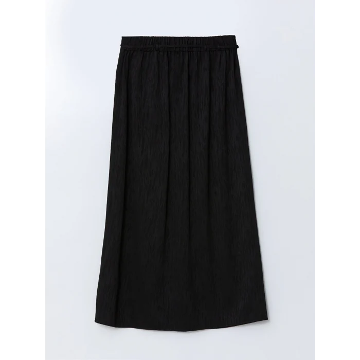 LCW Grace SİYAH Loose Fit A Kesim Kadın Etek