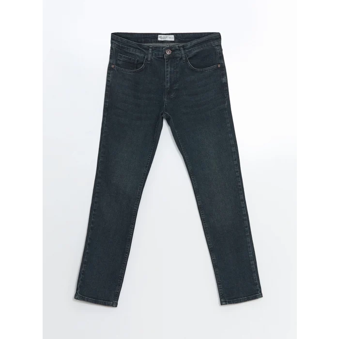 LCW Jeans YEŞİL 750 Slim Fit Erkek Jean Pantolon