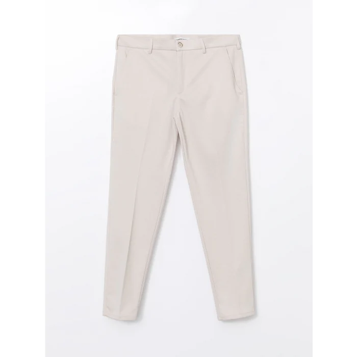 LCWAIKIKI Basic BEJ Dar Kalıp Erkek Chino Pantolon