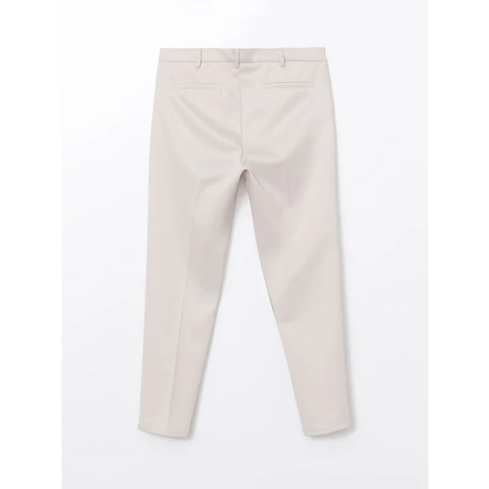 LCWAIKIKI Basic BEJ Dar Kalıp Erkek Chino Pantolon