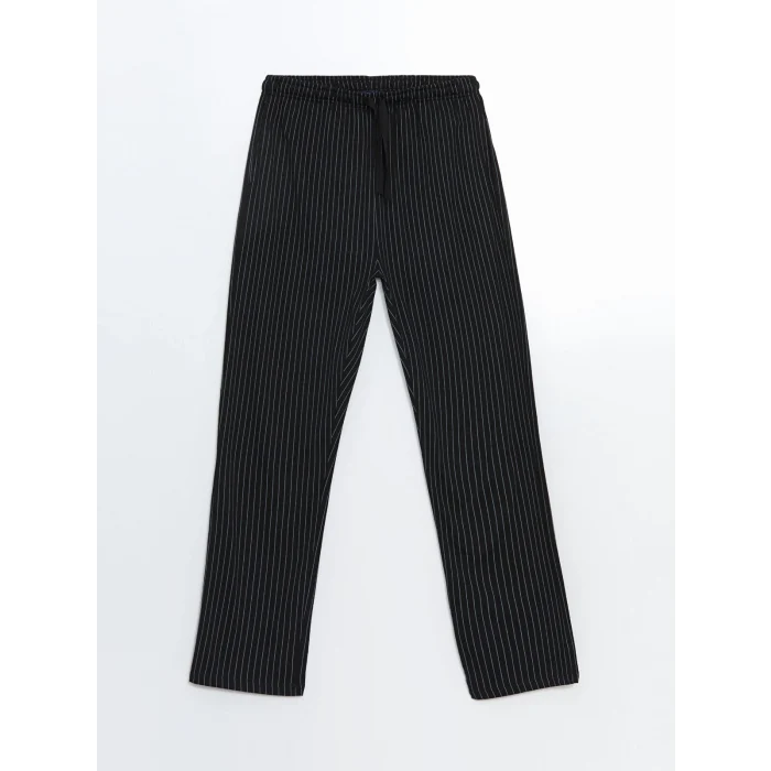 LC WAIKIKI SİYAH Standart Kalıp Erkek Pijama Takımı