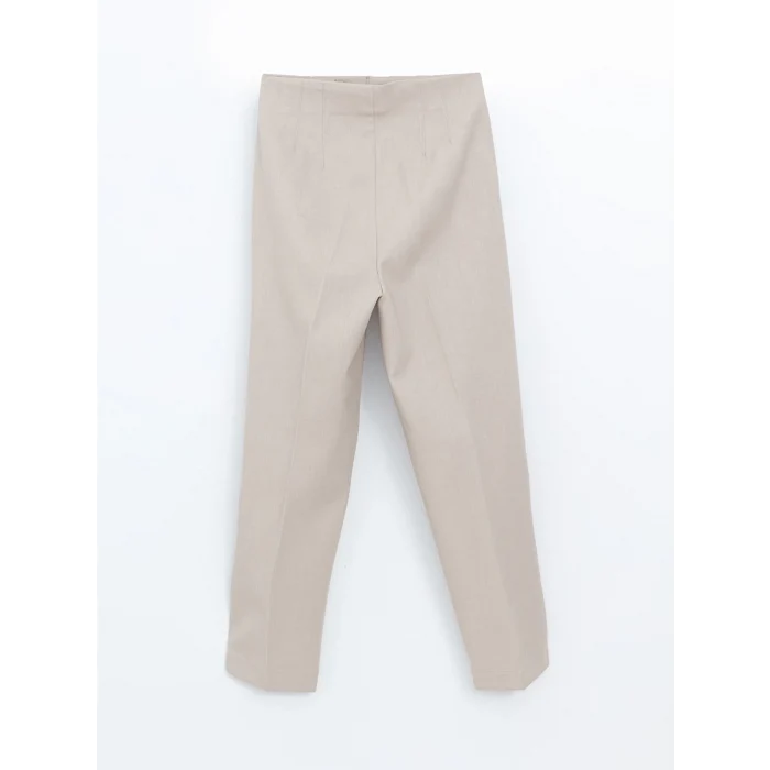 LCW Vision BEJ Kadın Havuç Kesim Düz Pantolon