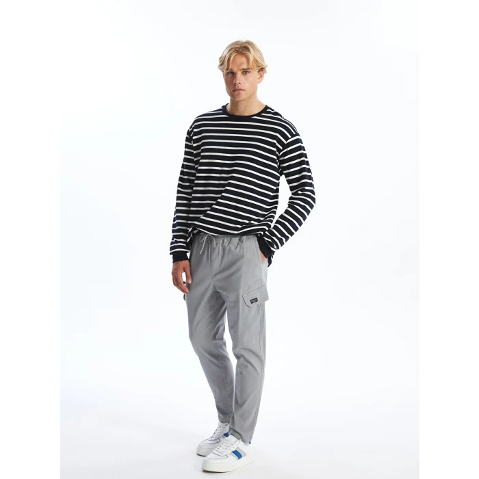 XSIDE GRİ Standart Kalıp Erkek Kargo Pantolon