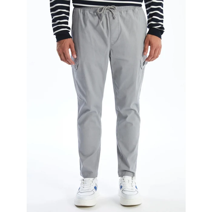 XSIDE GRİ Standart Kalıp Erkek Kargo Pantolon