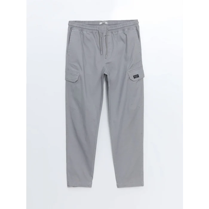 XSIDE GRİ Standart Kalıp Erkek Kargo Pantolon