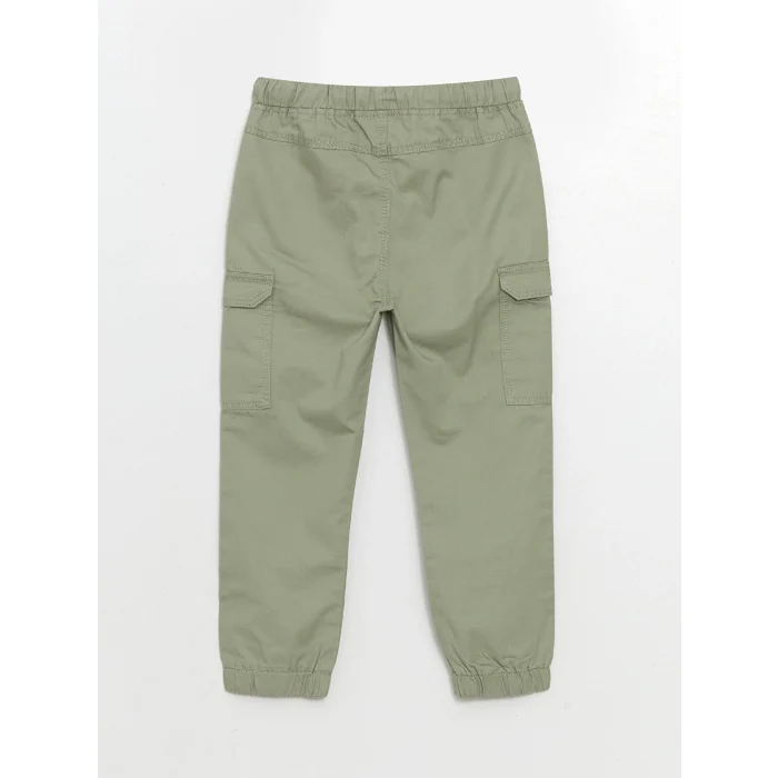 LCW Kids YEŞİL Beli Lastikli Erkek Çocuk Jogger Pantolon