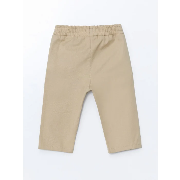 LCW baby MAVİ Hakim Yaka Erkek Bebek Gömlek ve Pantolon 2li