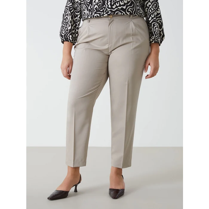 LCWAIKIKI Classic BEJ Loose Fit Kadın Pantolon