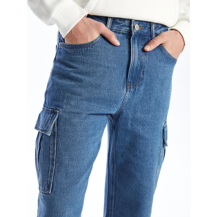 XSIDE İNDİGO Baggy Fit Erkek Jean Pantolon