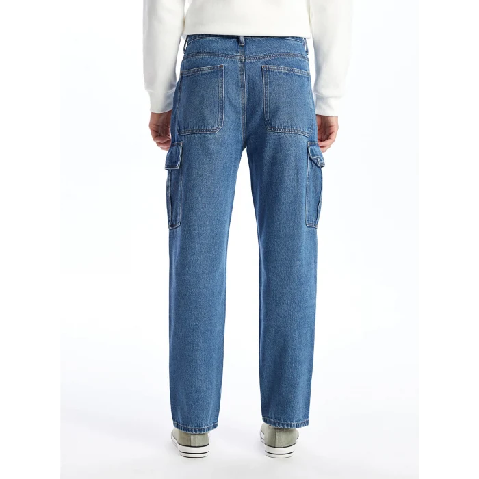 XSIDE İNDİGO Baggy Fit Erkek Jean Pantolon