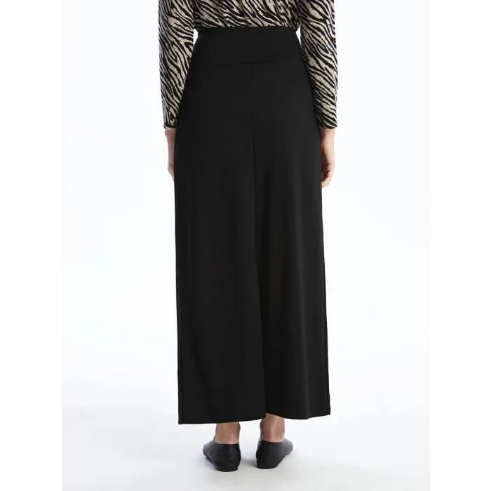 LCW Grace SİYAH Beli Fermuarlı A Kesim Kadın Etek