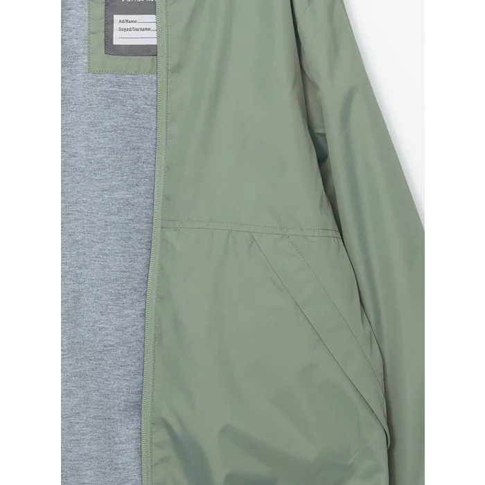 LCW Kids YEŞİL Kapüşonlu Erkek Çocuk Mont