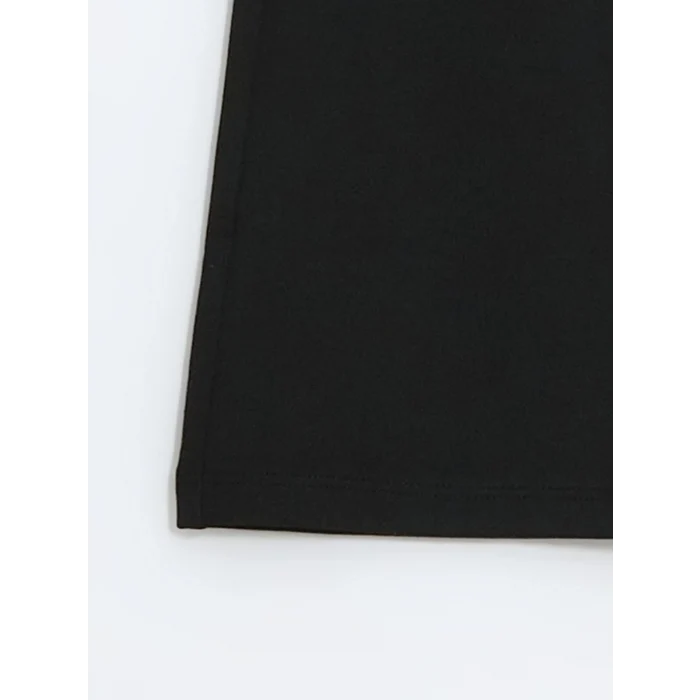 LCW Kids BEJ Bisiklet Yaka Kız Çocuk Bluz ve Tayt Pantolon 2li