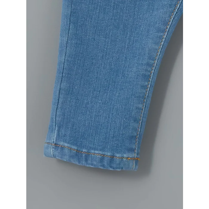 LCW baby EKRU Bisiklet Yaka Basic Erkek Bebek Sweatshirt ve Pantolon 2li