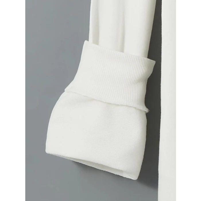 LCWAIKIKI Classic EKRU Bisiklet Yaka Uzun Kollu Baskılı Erkek Sweatshirt