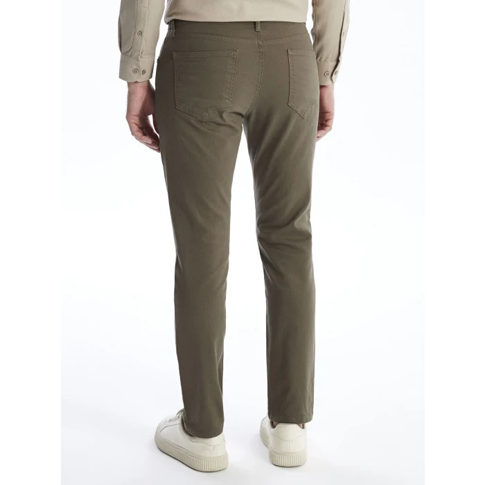 LCWAIKIKI Basic KAHVERENGİ Dar Kalıp Erkek Chino Pantolon