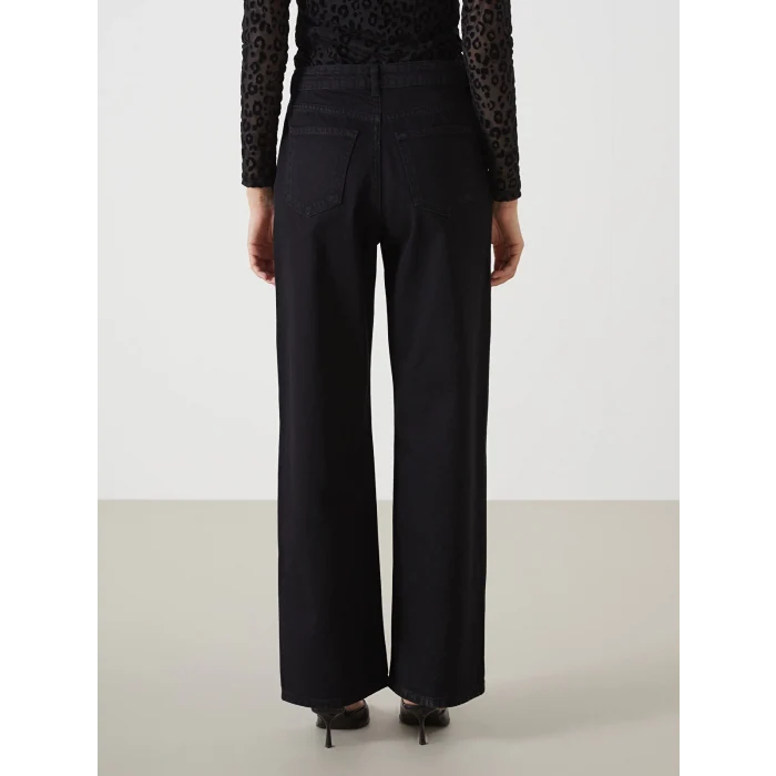 LCW Jeans SİYAH Baggy Fit Kadın Jean Pantolon